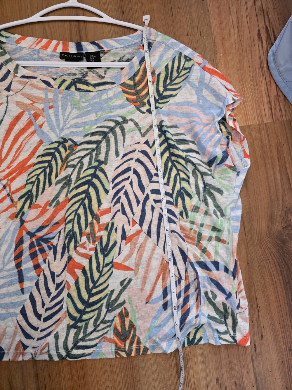 Short Sleeve Linen Shirt | SZ Medium - Picture 8 of 8